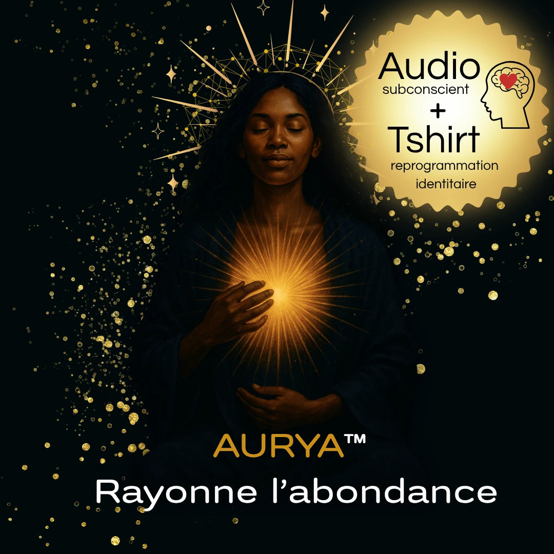 AURYA™ - Activation de l'Abondance & opportunité I Deviens magnétique (Tshirt+Audio)