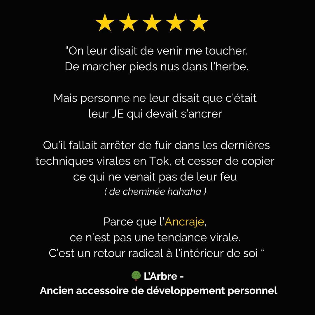 Mon Ancraje change les règles du JE (Tshirt +Audio)