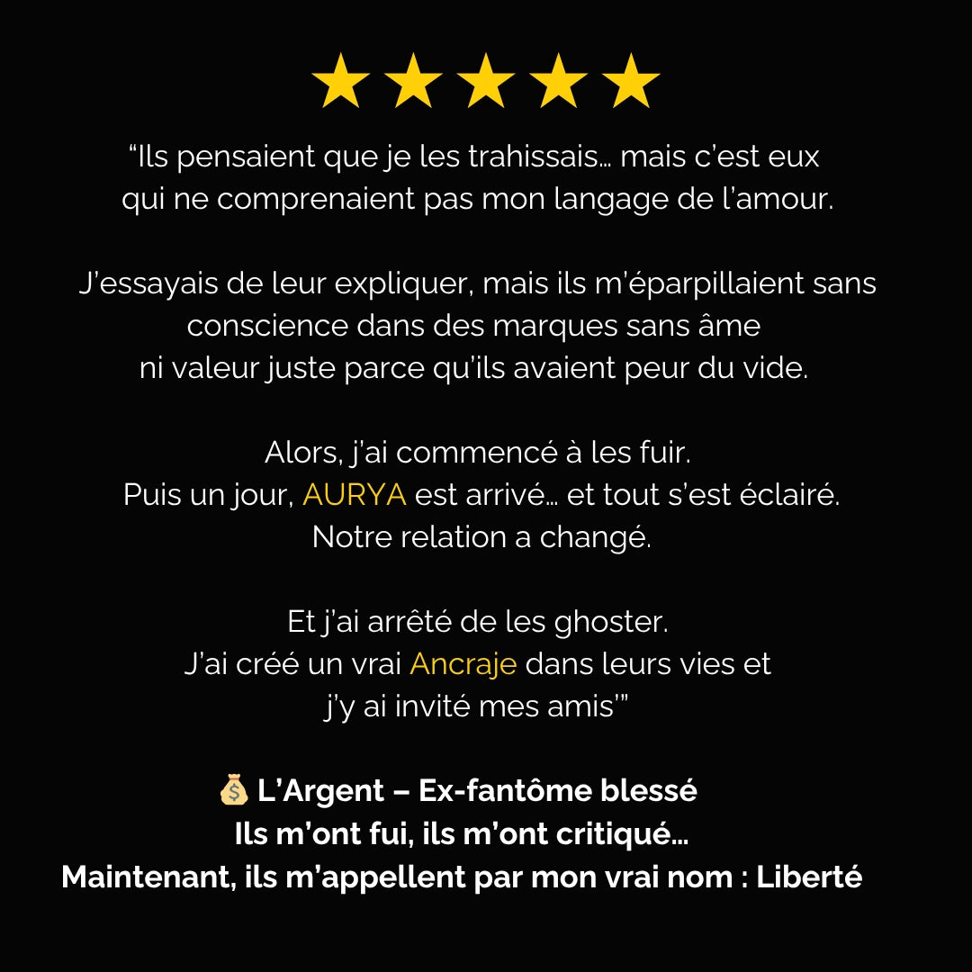 AURYA™ - Activation de l'Abondance & opportunité I Deviens magnétique (Tshirt+Audio)