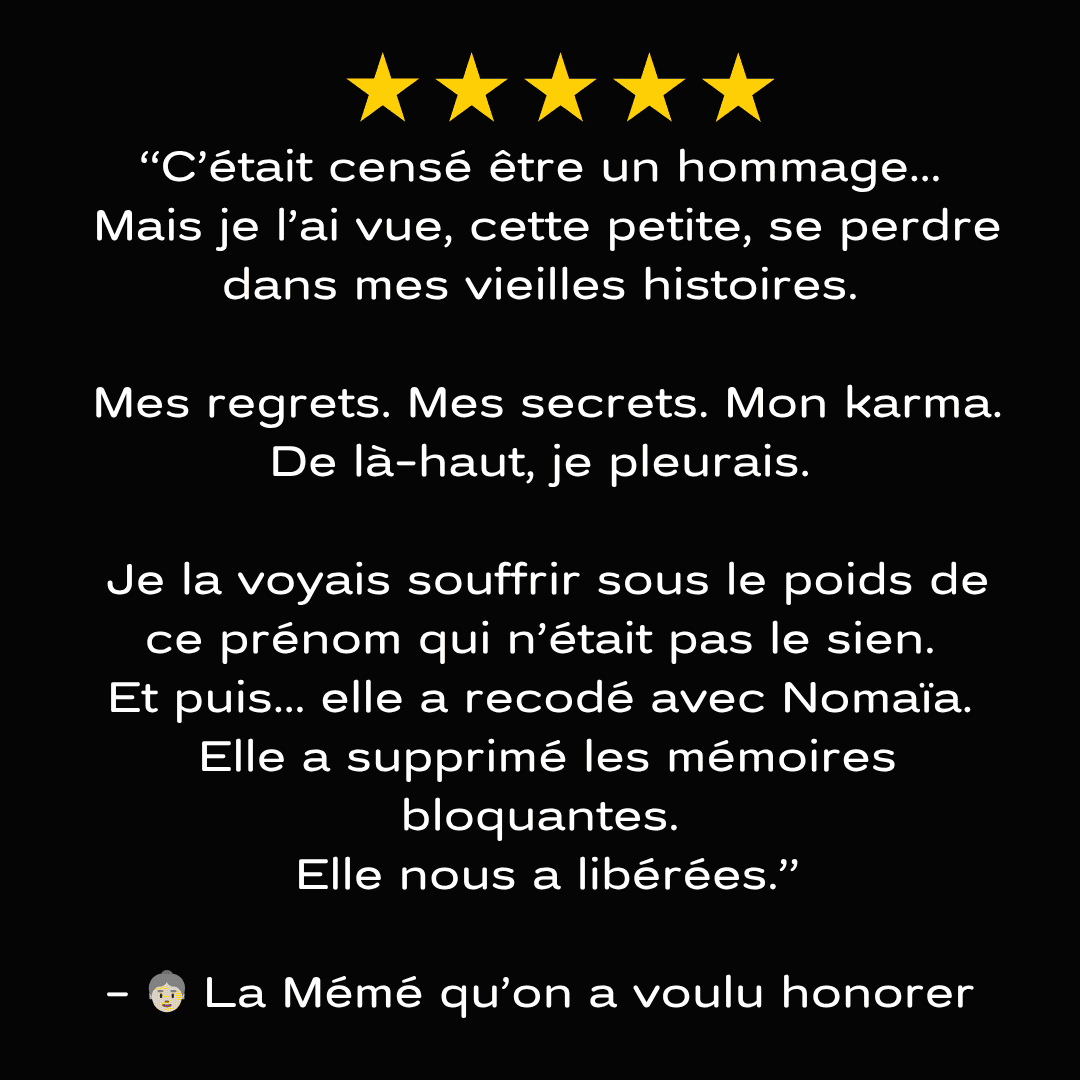 NOMAÏA : Reprogrammation subconsciente de mon identité
